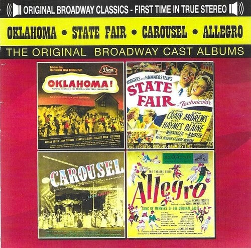 Original Cast Oklahoma-State Fair - Carousel-Allegro - 2-Disc CD Album