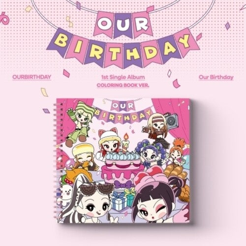 Ourbirthday Our Birthday (Coloring Book Ver.) - CD Album