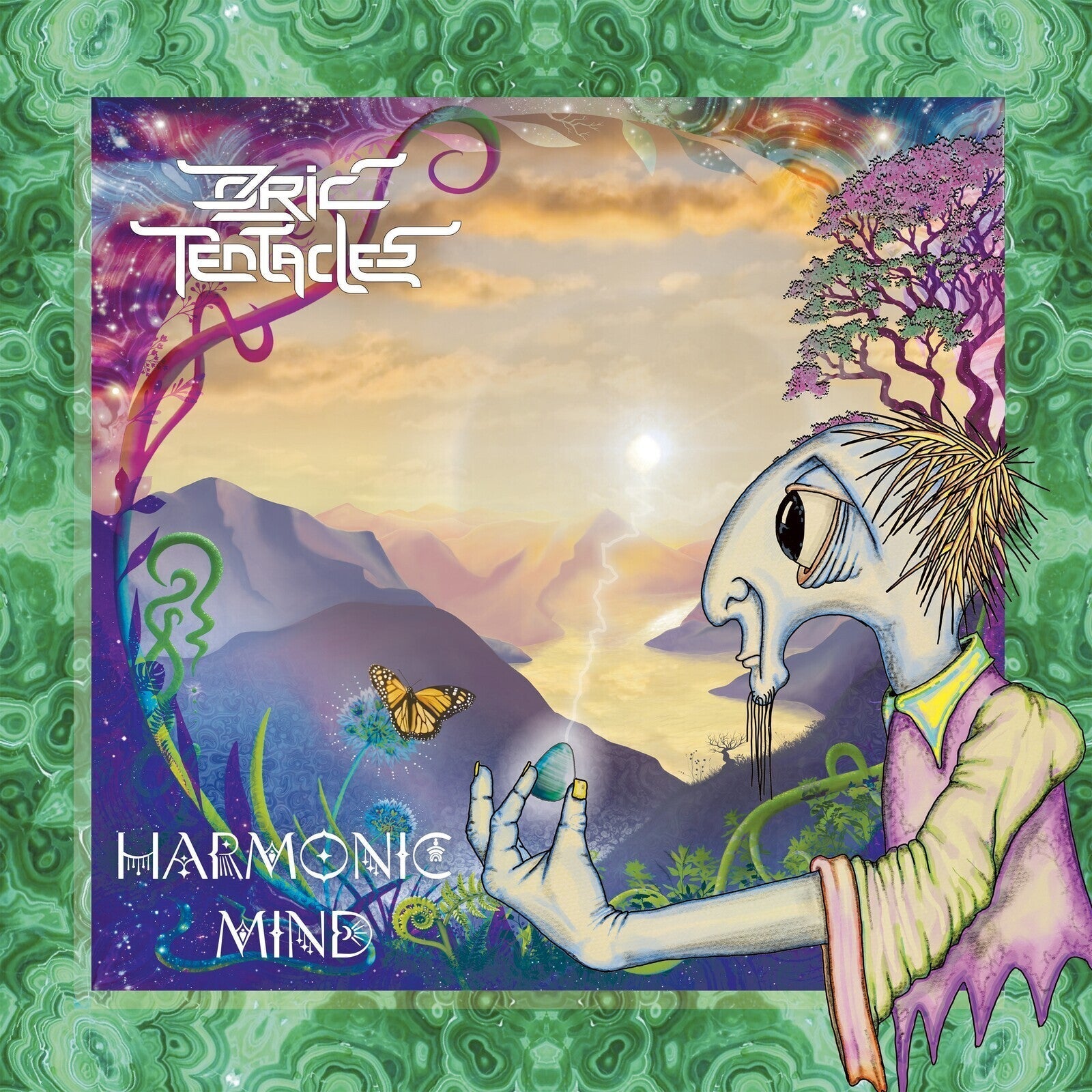 Ozric Tentacles Harmonic Mind - Record Album - Vinyl LP