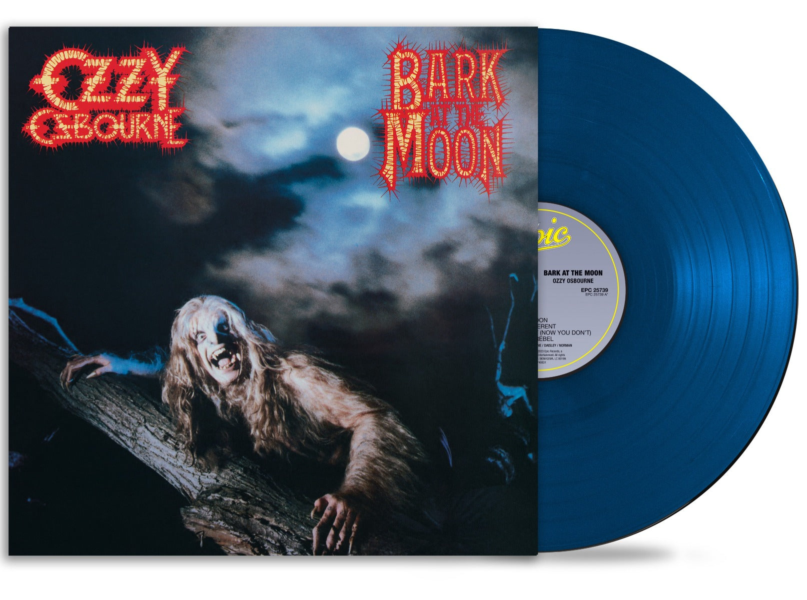 Ozzy Osbourne Bark At The Moon: 40th Anniversary Edition (Indie Exclusive, Translucent Cobalt Blue Colored Vinyl)