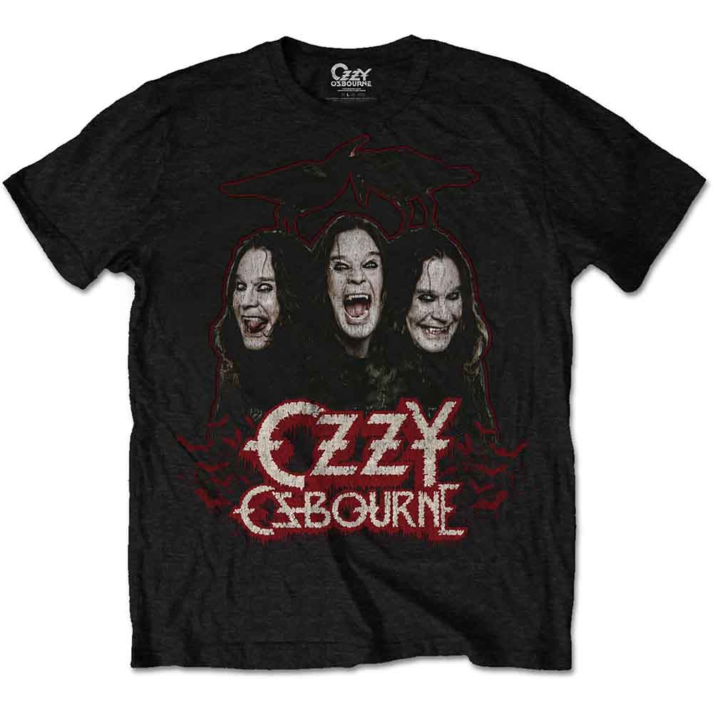 Ozzy Osbourne Crows & Bars Black