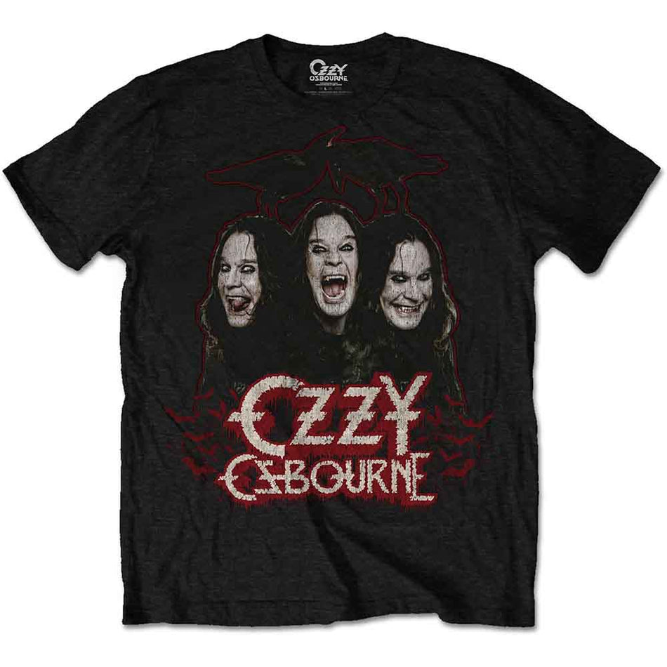 Ozzy Osbourne Crows & Bars Black
