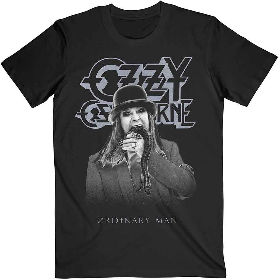 Ozzy Osbourne Ordinary Man Snake Rayograph Black