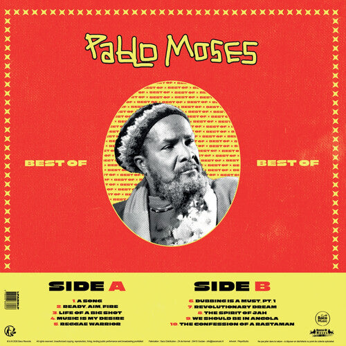 Pablo Moses Best of - Record Album - Vinyl LP