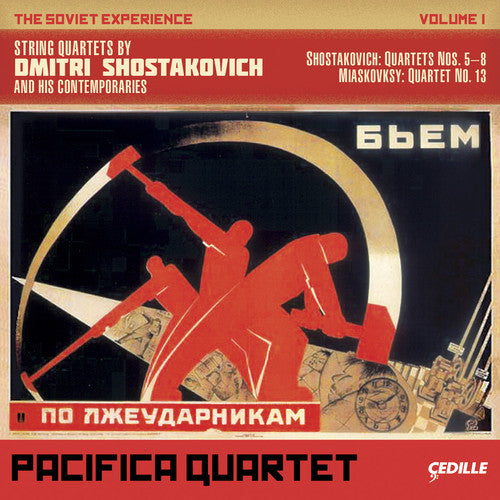 Pacifica Quartet Soviet Experience: String Quartets 1 - 2-Disc CD Album