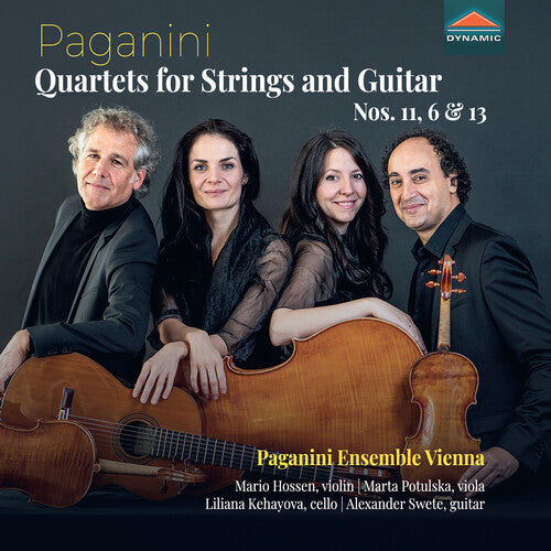 Paganini Ensemble Vienna Quartets for Strings & Guitar Nos. 11, 6 & 13 - CD Album