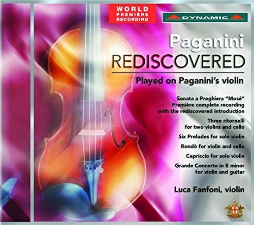 Paganini / Fanfoni / Fanfoni / Ballerini Paganini Rediscovered - Played on Paganini's - CD Album
