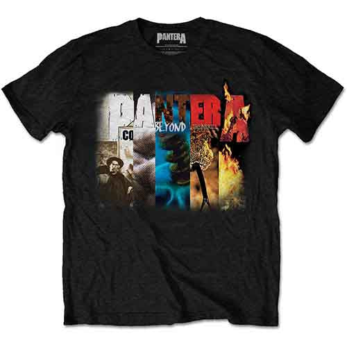 Pantera Album Collage Black