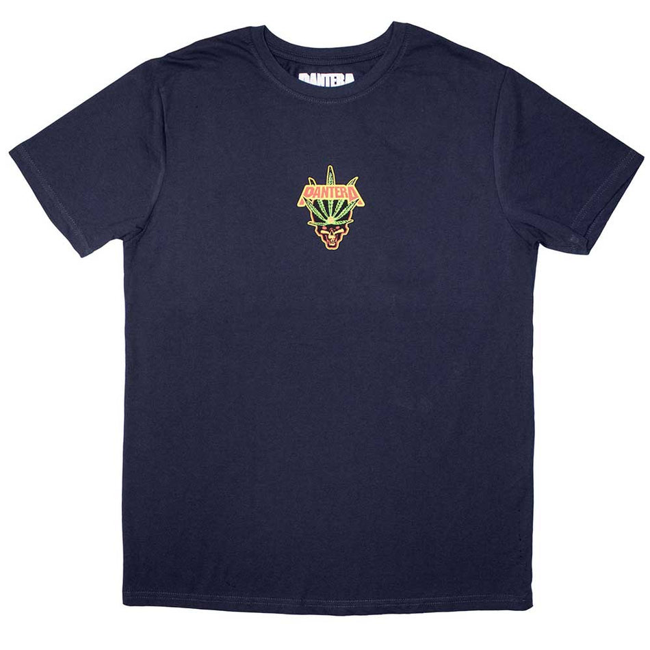Pantera Mini Leaf Skull Blue