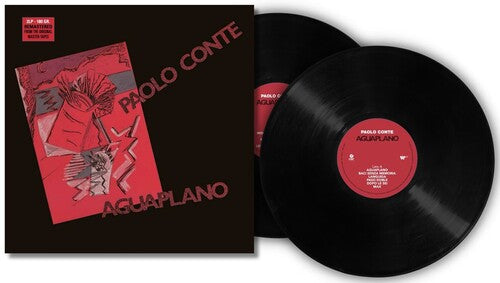 Paolo Conte Aguaplano - Double Record Album - Vinyl LP
