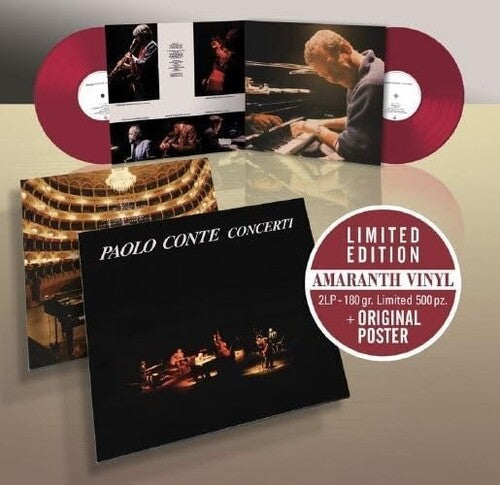 Paolo Conte Concerti - Double Record Album - Vinyl LP