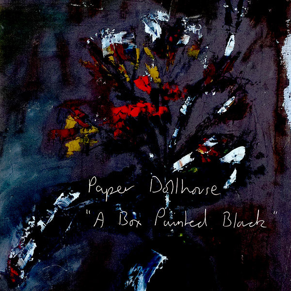PAPER DOLLHOUSE A Box Painted Black