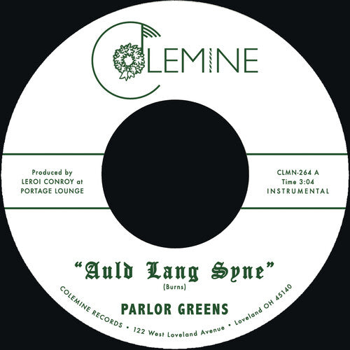 Parlor Greens Auld Lang Syne / Everyday Will Be Like a Holiday - Record Album - Vinyl LP