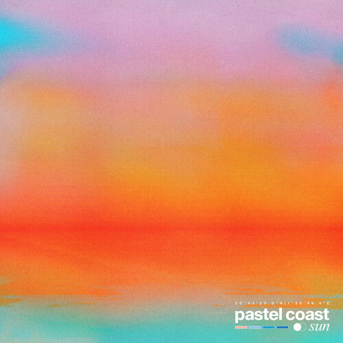 Pastel Coast Sun - Record Album - Vinyl LP