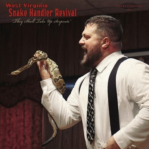 Pastor Chris Congregation West Virginia Snake Handler Revival They Shall Take Up Serpents - Record Album - Vinyl LP