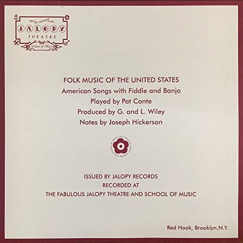 Pat Conte American Songs With Fiddle and Banjo - Record Album - Vinyl LP