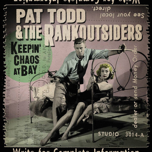 PAT TODD & THE RANKOUTSIDERS Keepin' Chaos At Bay - Record Album - Vinyl LP