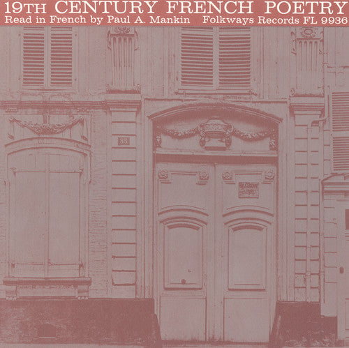 Paul A. Mankin 19th Century French Poetry - CD Album