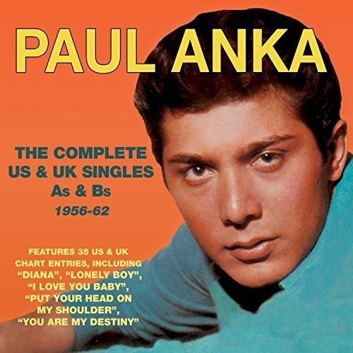 Paul Anka Complete Us & UK Singles As & BS 1956-62 - 2-Disc CD Album