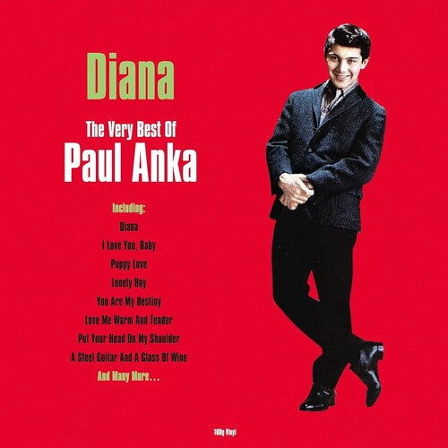Paul Anka Diana: The Very Best Of Paul Anka - Record Album - Vinyl LP