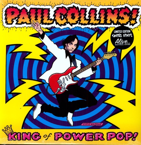 Paul Collins King Of Power Pop! - Record Album - Vinyl LP