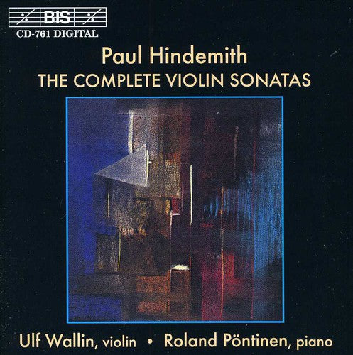 PAUL HINDEMITH Complete Violin Sonatas - 2-Disc CD Album