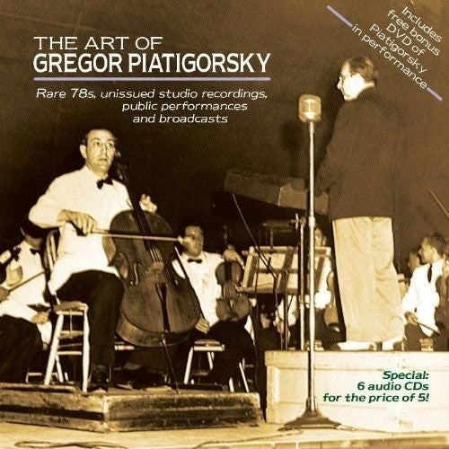 Paul Various Art of Gregor Piatigorsky - 6-Disc CD Album
