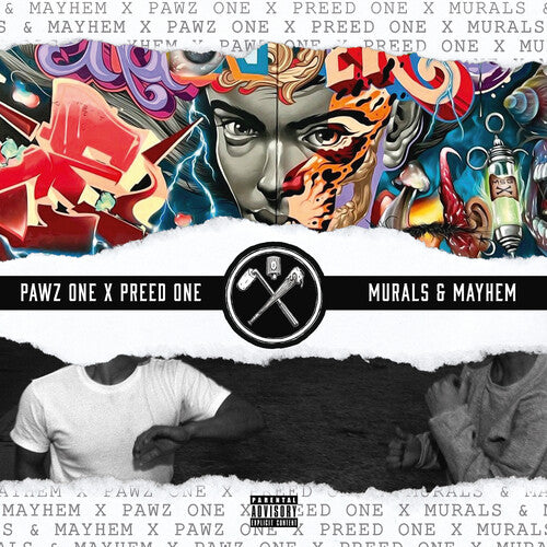 Pawz One & Preed One Murals & Mayhem - Record Album - Vinyl LP