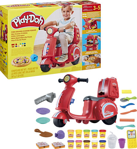 Pd Pizza Delivery Scooter Playset Play-Doh - Pizza Delivery Scooter Playset - Consumer Accessories