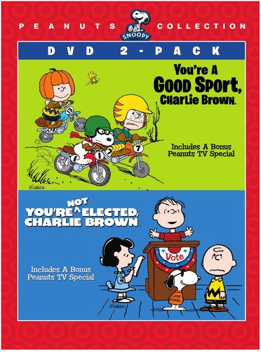 Peanuts Double Feature: You're a Good Sport, Charlie Brown / You're Not Elected, Charlie Brown - 2-Disc DVD Set