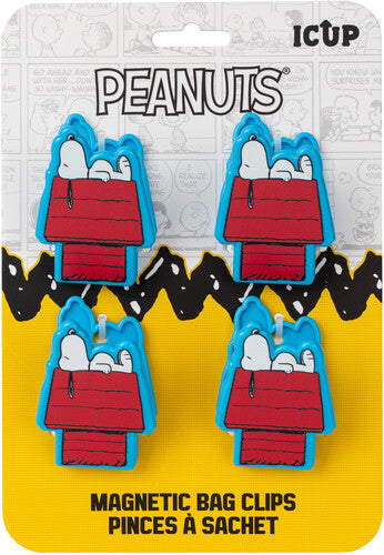 Peanuts Magnetic Bag Clips (4 Pack) Peanuts Magnetic Bag Clips (4 Pack) - Bag Accessories