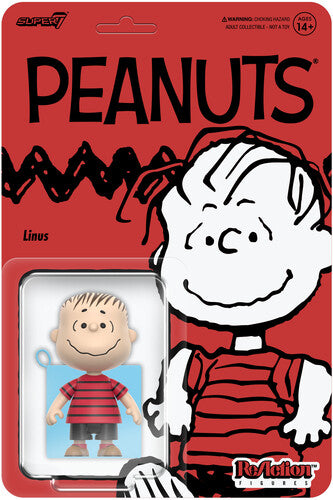 Peanuts Reaction Figures Wave 08 - Linus Super7 - Peanuts - ReAction Figures Wv8 - Linus - Collectible Figure