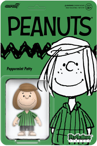 Peanuts Reaction Figures Wave 09 - Peppermint Patt Super7 - Peanuts - ReAction Figures Wv9 - Peppermint Patty - Collectible