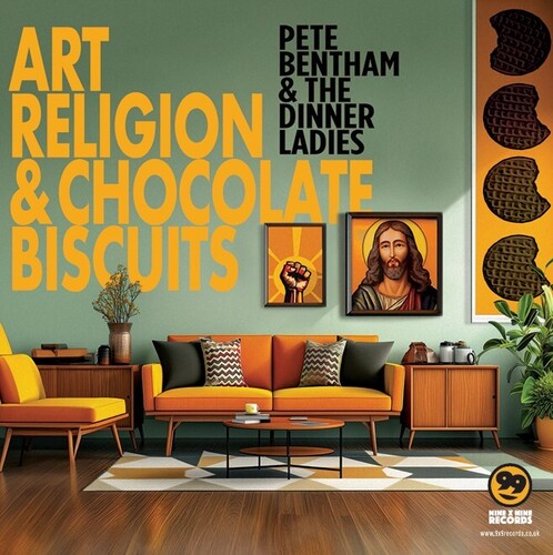Pete Bentham Art Religion & Chocolate Biscuits - Record Album - Vinyl LP