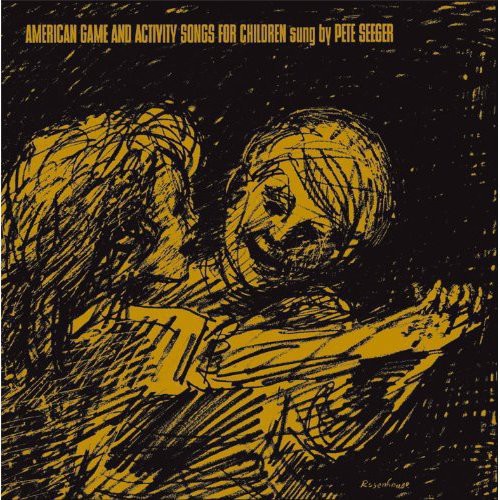 Pete Seeger American Game & Activity Songs for Children - Record Album - Vinyl LP