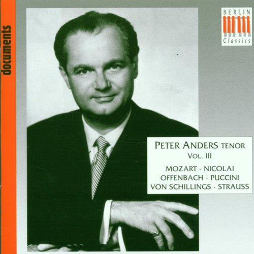 Peter Anders Peter Anders 3 - CD Album