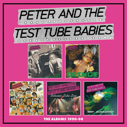 Peter & the Test Tube Babies Albums 1990-1998 Boxset - 5-Disc CD Album