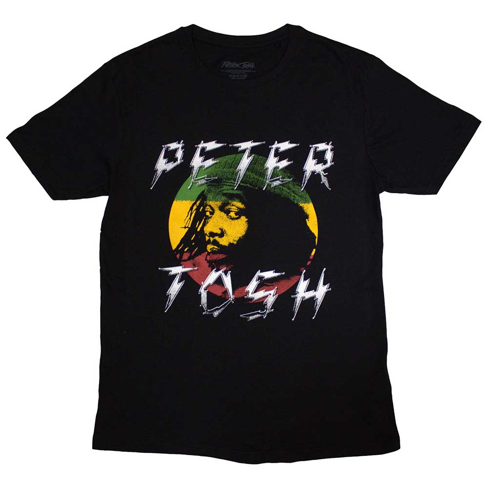 Peter Tosh Lightning Logo Black
