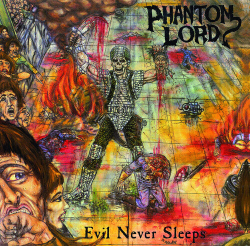 Phantom Lord Evil Never Sleep - Record Album - Vinyl LP