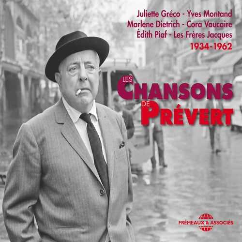Piaf; Gauty; Montand; Dietrich; Prevert Chansons de Jacques Prevert 19 - 3-Disc CD Album