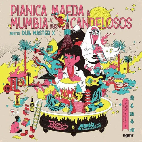 Pianica Maeda Pianica Maeda & Mumbia Y Sus Candelosos Meets Dub Master X - Record Album - Vinyl LP