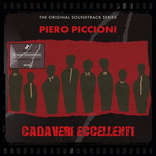 Piero Piccioni Cadaveri Eccellenti (Original Soundtrack) - Double Record Album - Vinyl LP