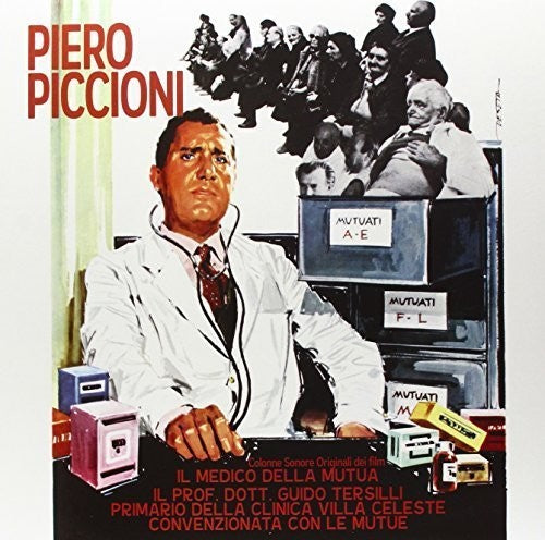 Piero Piccioni Il Medico Della Mutua / Il Prof. Dott. Guido Tersi - Record Album - Vinyl LP
