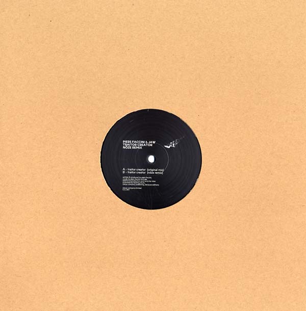 PIERS FACCINI & JAW Traitor Creator (Nôze Remix)