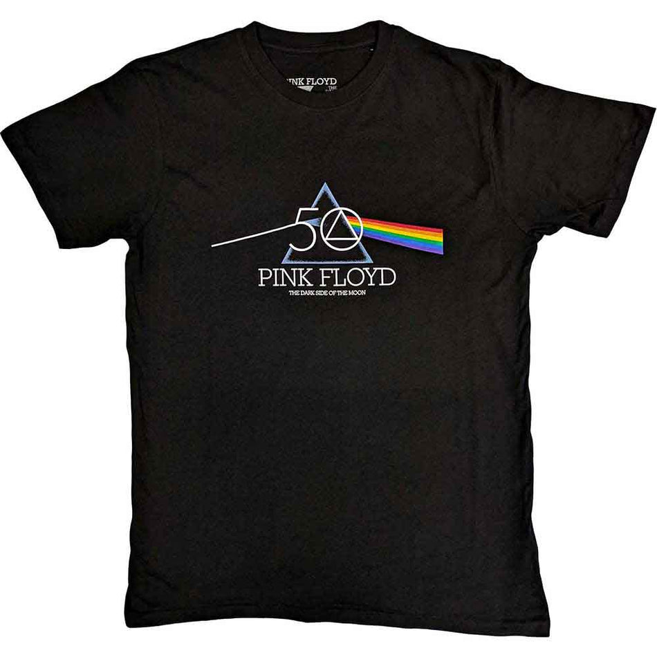 Pink Floyd 50th Prism Logo Black