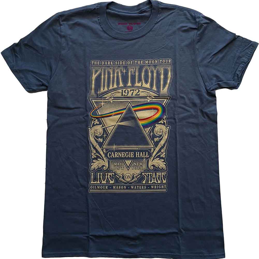 Pink Floyd Carnegie Hall Poster Blue