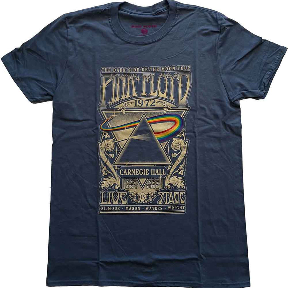 Pink Floyd Carnegie Hall Poster Blue
