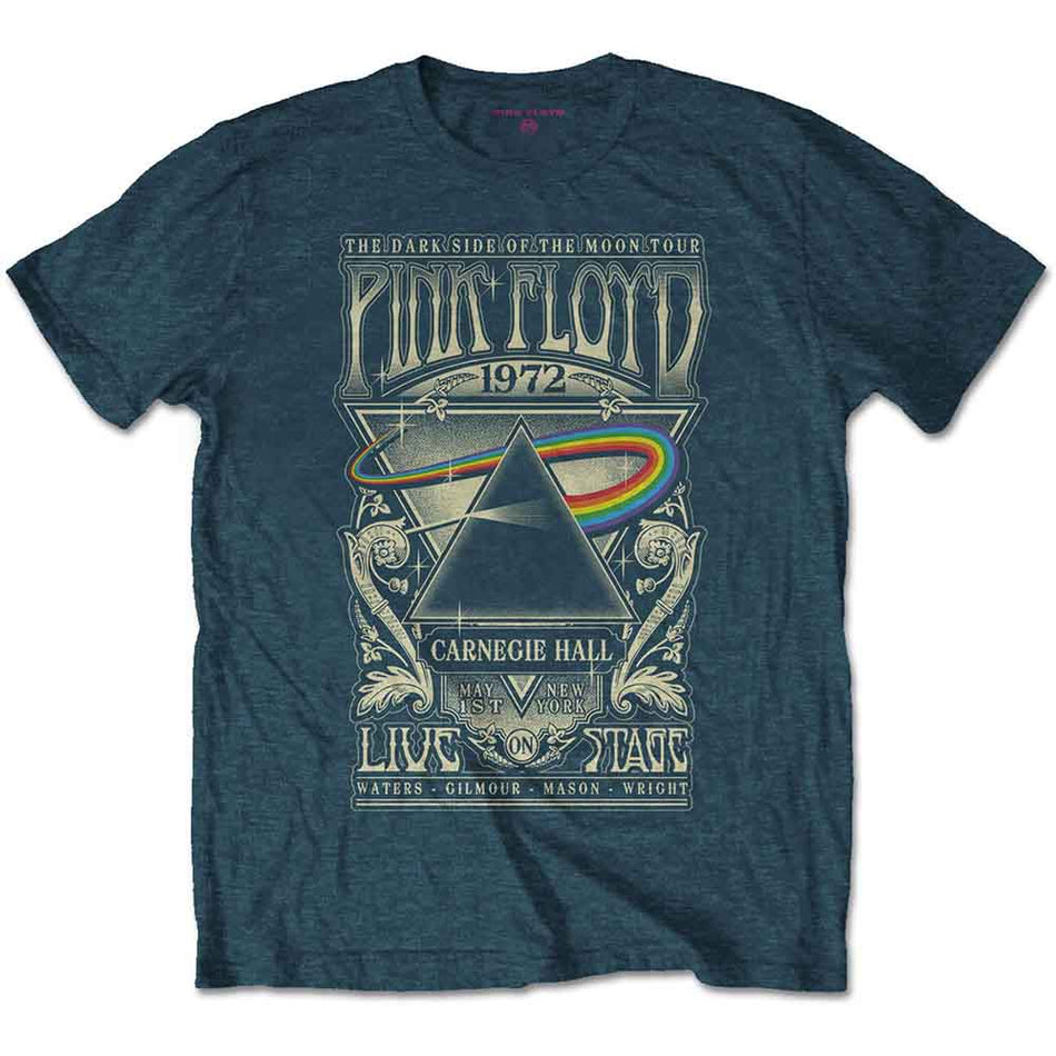 Pink Floyd Carnegie Hall Poster Blue