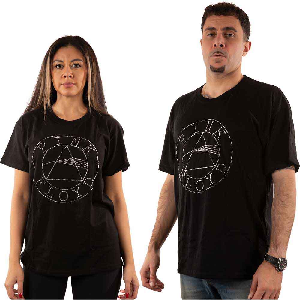 Pink Floyd Circle Logo Black