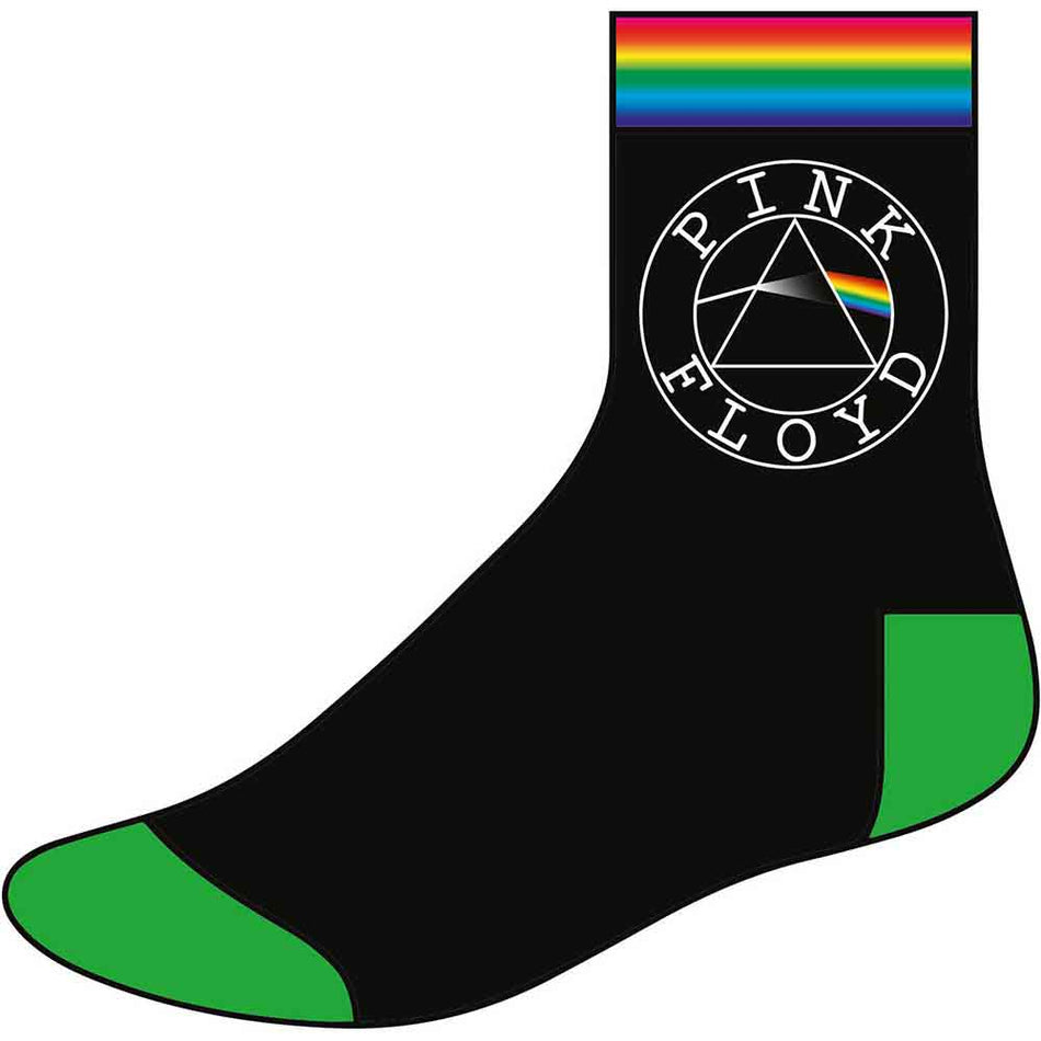 Pink Floyd Circle Logo Black